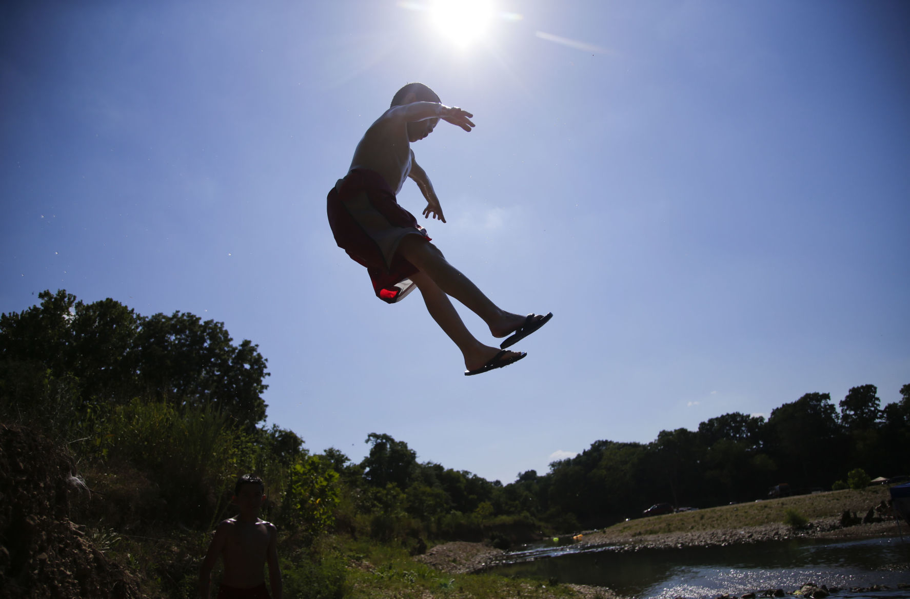 Blue Hole near Salina